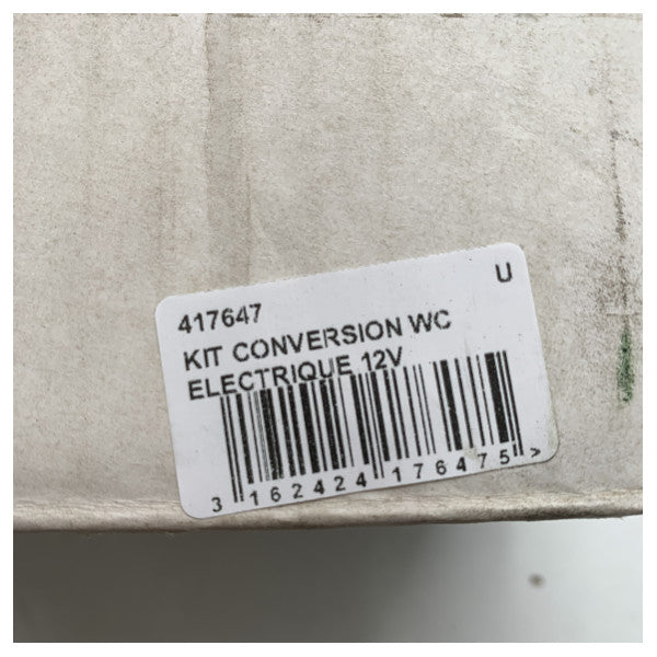 Plastimo Electric WC pretvorba kompleta 12V - 417647