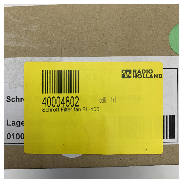 مروحة فلتر الهواء Schroff Air FilterED FL 100 24V 