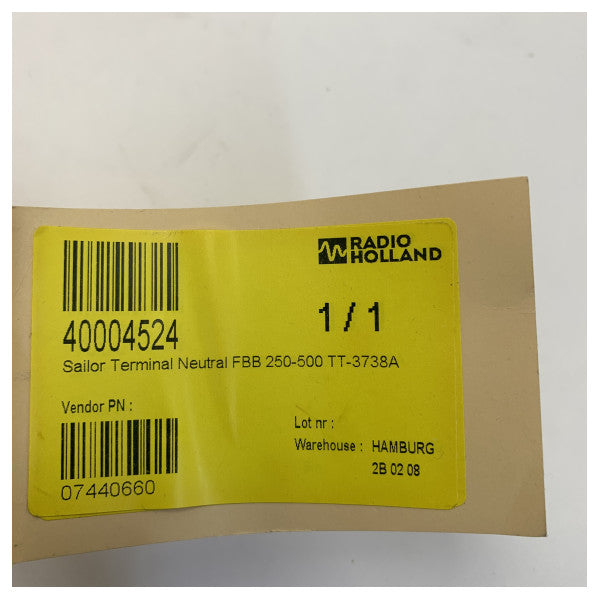 Sailor FleetBroadband F250/500 BDU Terminal - TT-3738A 