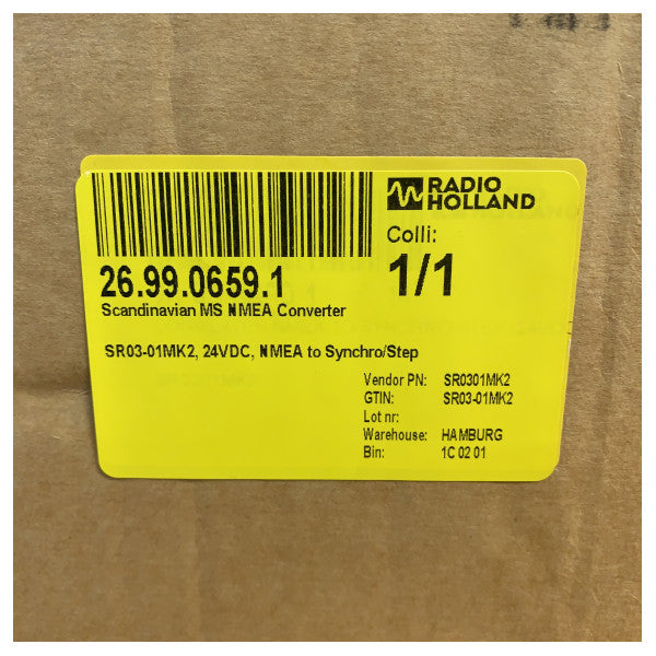 Skandynawskie Mikro Systemy Repeater Kontroler Gyrokompasu - SR03-01Mk2 