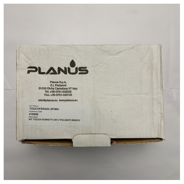 Planus TOUCHFER24V-2P/WH Toilettensteuergerät