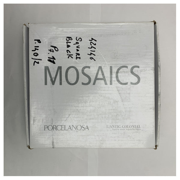 Porcelanosa Tono-111 mozaik efekt kvadratna crna 30x30 cm
