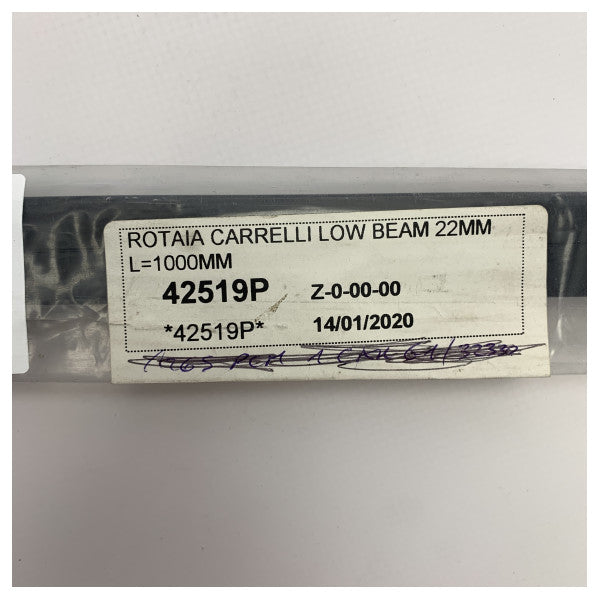 Harken 2720.1m 22 mm Low Beam Track Black