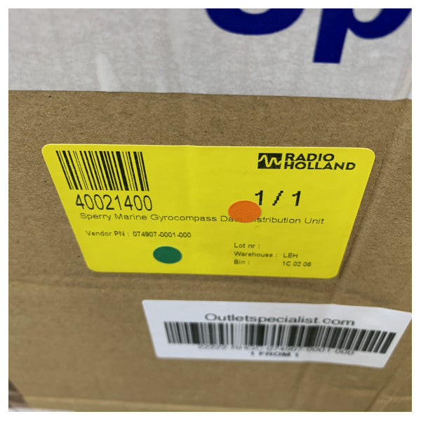 Unité de distribution de données de gyroscope Sperry Marine CompassNet - 074907-0001-00 