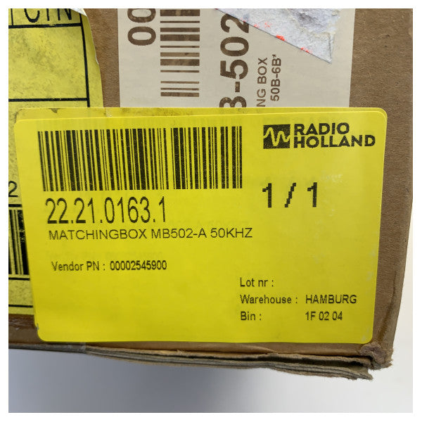 Furuno MB-502 ekkolodd matchingsboks for sonar og dybdemålesystemer 