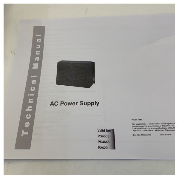 مزود الطاقة Cobham Sailor PS4655 AC/DC 28V DC 25A - PS4655 