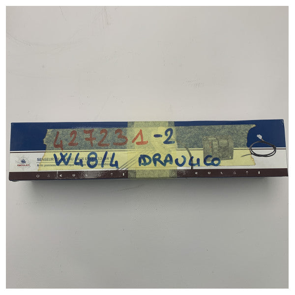 Osculati Marine Sensore di livello delle acque reflue con display a LED � Monitoraggio durevole del serbatoio delle acque reflue da 12/24 V per barche e navi