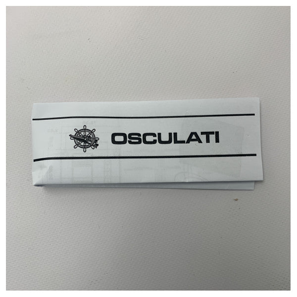 Osculati Marine Sensore di livello delle acque reflue con display a LED � Monitoraggio durevole del serbatoio delle acque reflue da 12/24 V per barche e navi