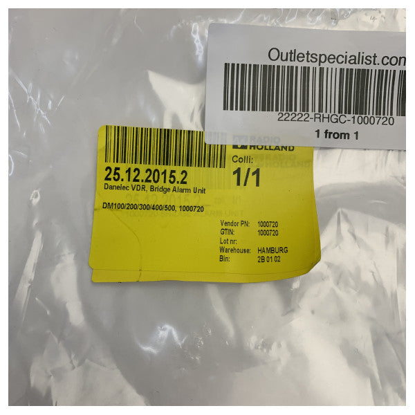 Μονάδα Συναγερμού Γέφυρας Καταγραφέα Δεδομένων Πλοίων Danelec Marine - 1000720 