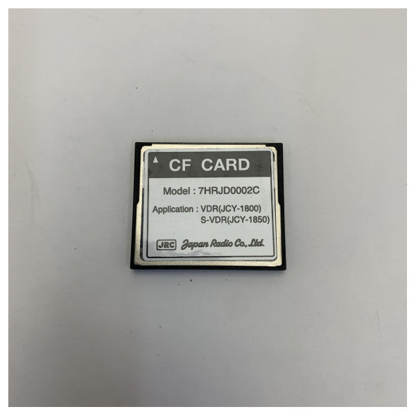 JRC 7HRJD0002B VDR Compact Flash -kortti JCY-1800:lle ja S-VDR JCY-1850:lle 