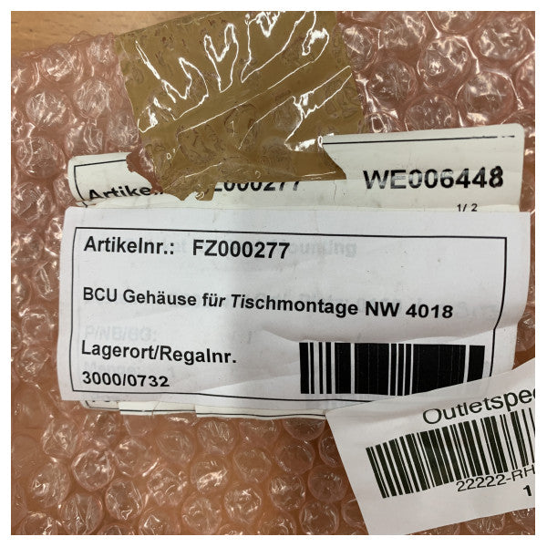 NW 4018 テーブルマウント用の耐久性のある BCU エンクロージャー 
