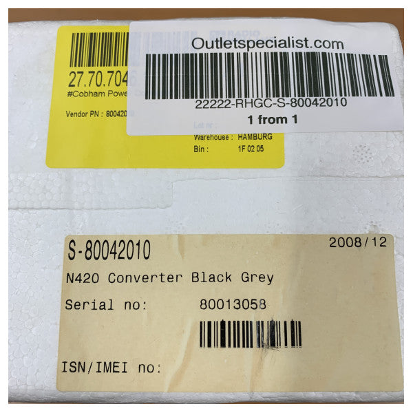 منظم الطاقة Sailor S-80042010 بجهد 12 و 24 فولت 