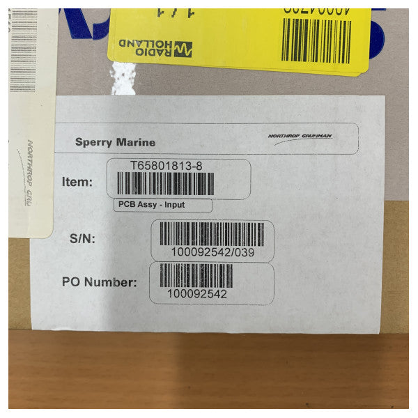 لوحة إدخال تجميع PCB Sperry لأنظمة الملاحة T65801813-8 