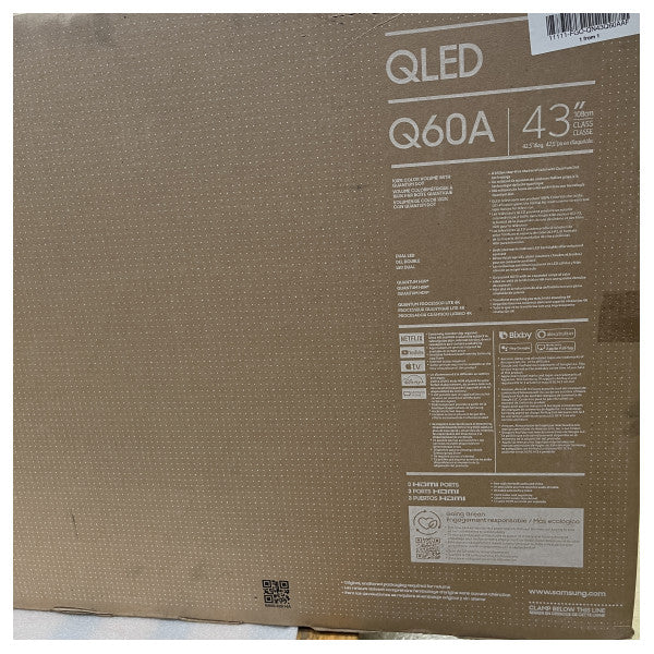 Samsung QN43Q60AA 43 Zoll QLED Q60A 4K Smart TV