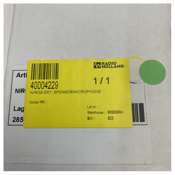 Niros 56.822 Портативний для TRX1012 Портативний VHF 