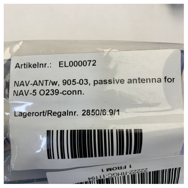 Banten Passiivinen NAVTEX Antenna NAV-5 905-03 