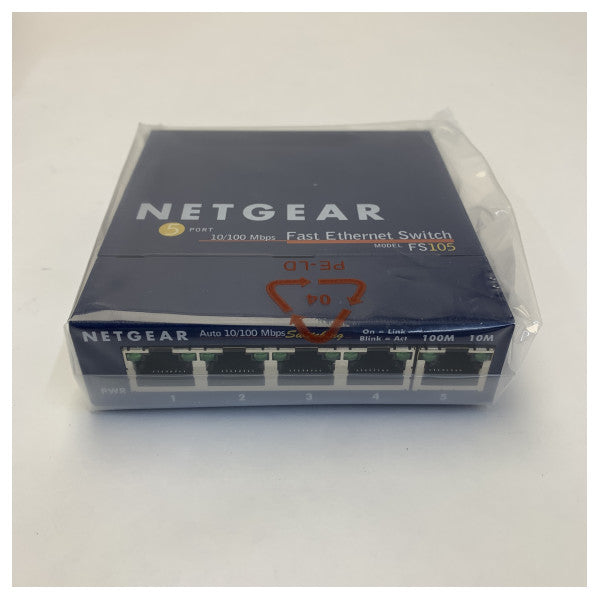 Przełącznik Netgear 5-portowy 10/100 Fast Ethernet bez zarządzania 