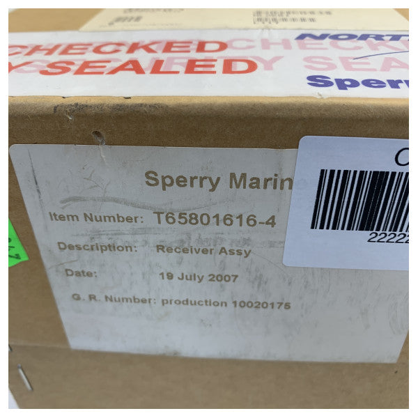 Moduł odbiornika radaru X-Band Sperry Marine T65801616-4 
