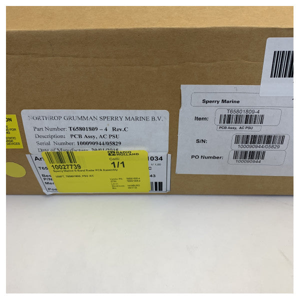 Sperry Transceiver X-Band Strømforsyning til Visionmaster - T65801809-4 