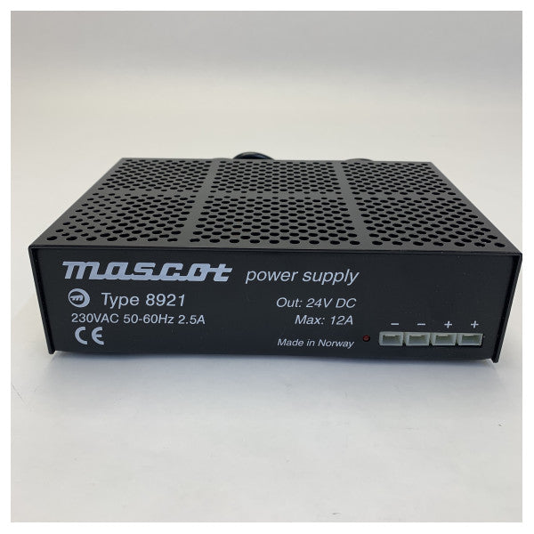 Mascot 270W Strømforsyning AC/DC Adapter 24V 12A Udgang - 8921-24 