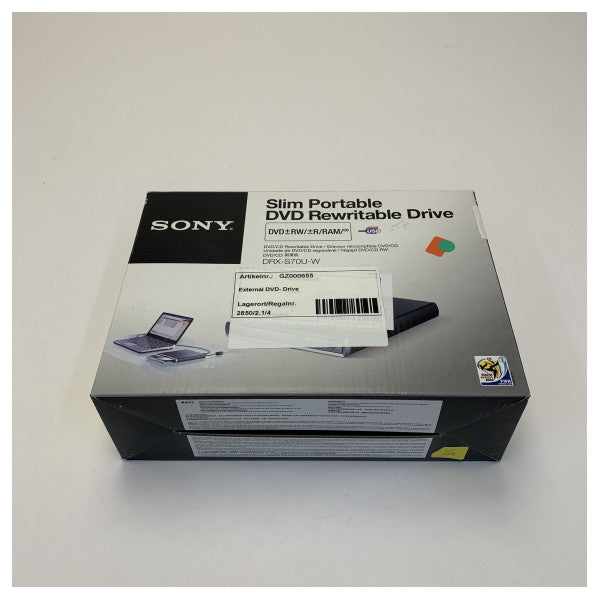 Sony DRX-S70U-W masterizzatore USB slim esterno portatile DVD RW 