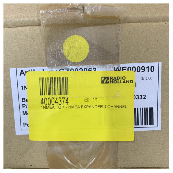 Veinland MIS NMEA Ενισχυτής 4 καναλιών Διαχωριστής buffer 1NMEA.1O4 - RS232 RS422 