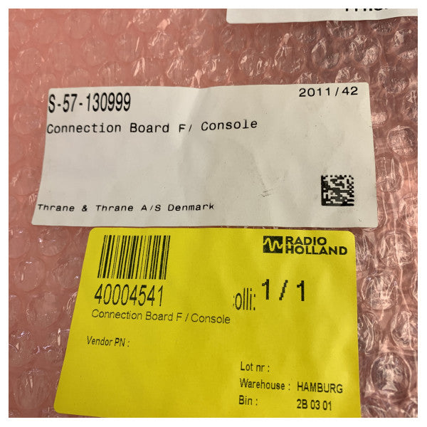 Sjöman Cobham GMDSS Anslutningskort - S-57-130999 