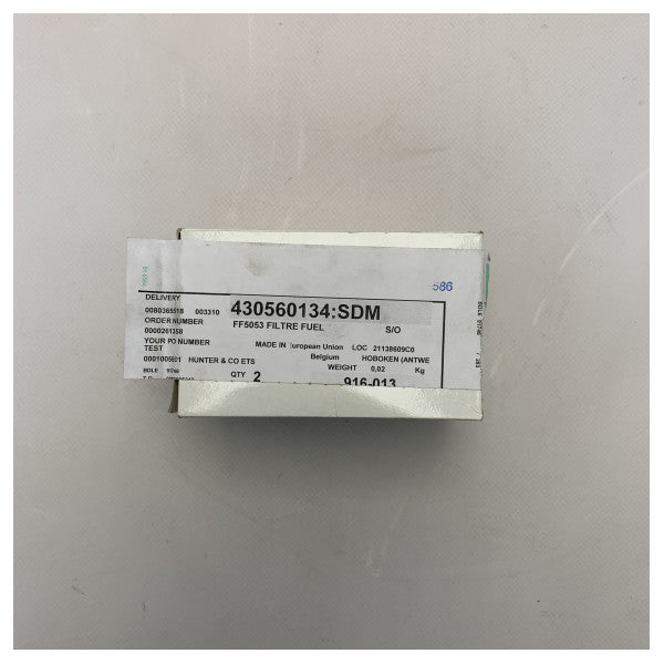 Filtr paliwa Fleetguard FF5053 biały