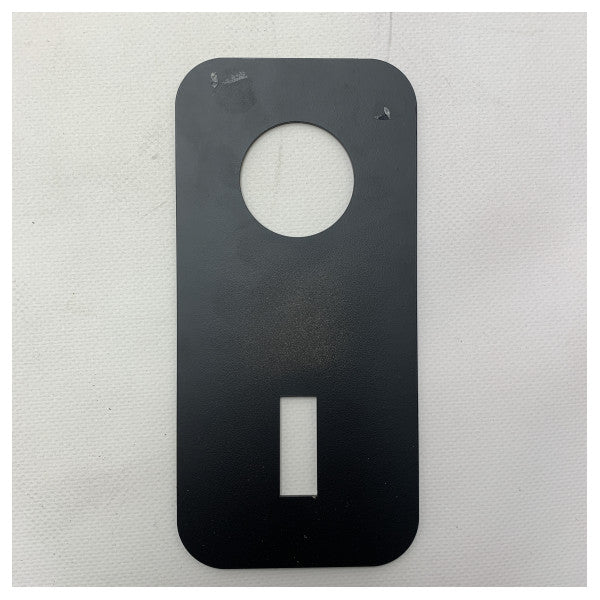 خلاط إيلكا بمقبض واحد مثبت على الحائط مع فوهة أسود - 433050