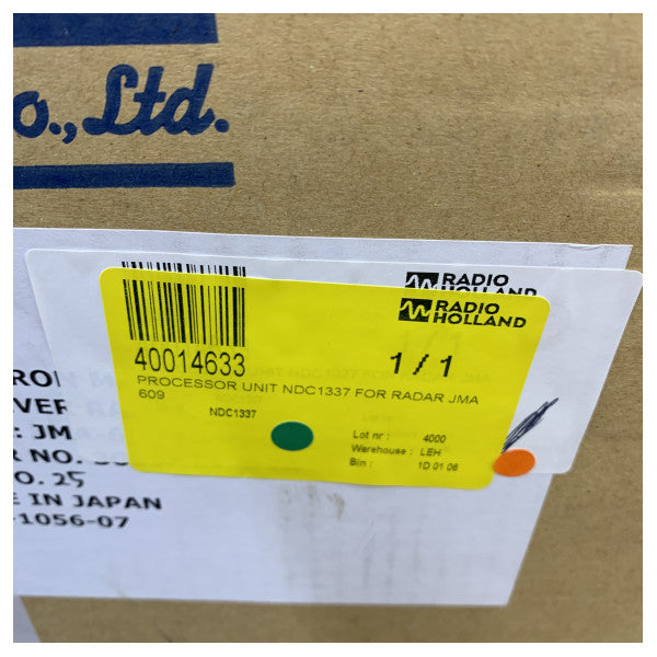 Jednostka przetwarzania radaru morskiego JRC NDC 1337 kompatybilna z radarem rzecznym JMA 609 