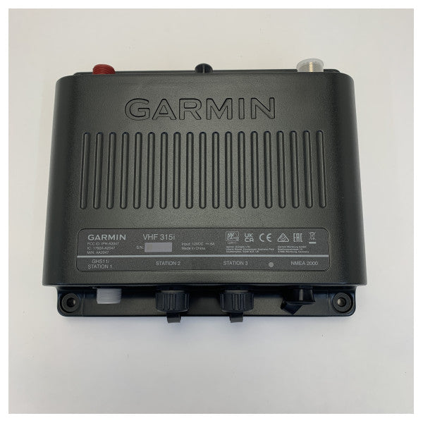 Sistema VHF Garmin VHF 315I Black Box 25W com DSC - 010-02047-01 