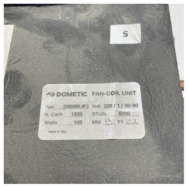 Dometic Condaria AP3 10-скоростен Fancoil Унит 230V - 6200 BTU - 477AP3V 