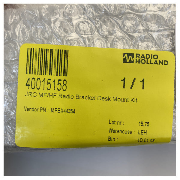 JRC MPBX44354 U-Type Desk Mount Kit for JSS-2150/2250/2500 MF/HF System 