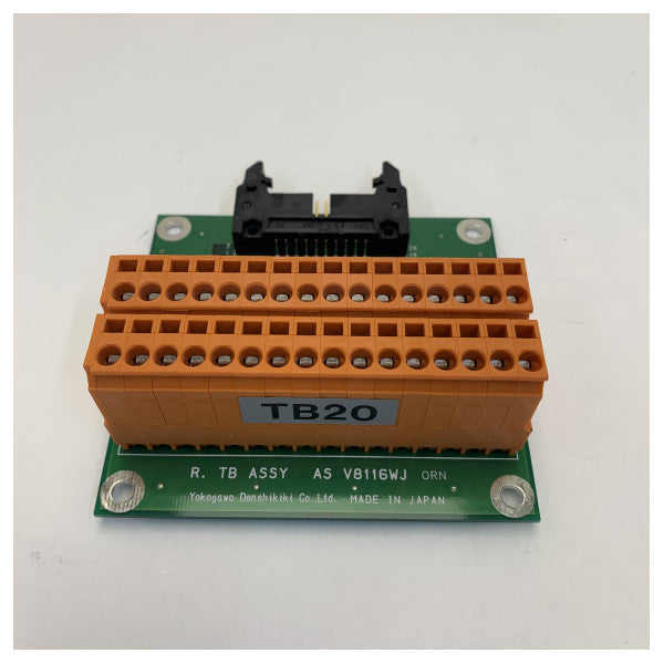 Tablero de terminales de resistores del repetidor de brújula giroscópica Yokogawa V8116WJ 