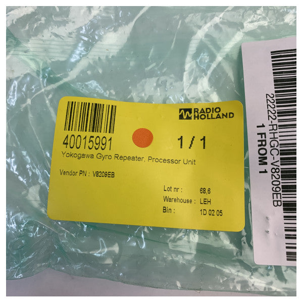 Jednostka procesora powtarzacza kompasu żyroskopowego Yokogawa V8209EB 