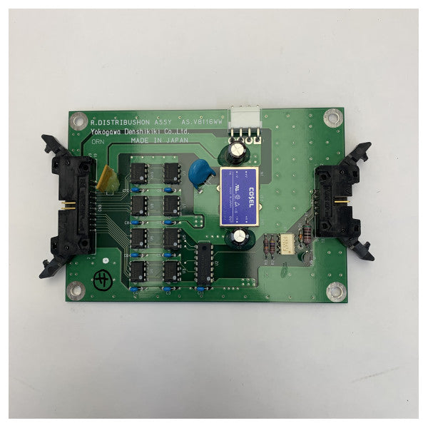 Tableau de distribution PCB de répéteur gyroscopique Yokogawa V8116WW 
