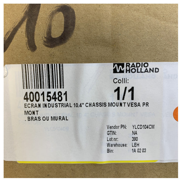 Ecran YLCD104CM 10.4 Tommer Industrielt Monteret Display 
