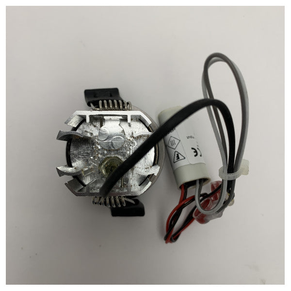 BCM Marine LED Spot Light 4W 3000K IP65 vandtæt sort kompakt udendørsbelysning - Z-3393/R4W-50/8