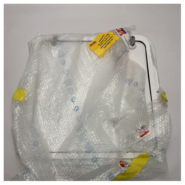 NEMO vitlackerad marin aluminiumlucka 600 x 600 mm - T.B.LIS33645