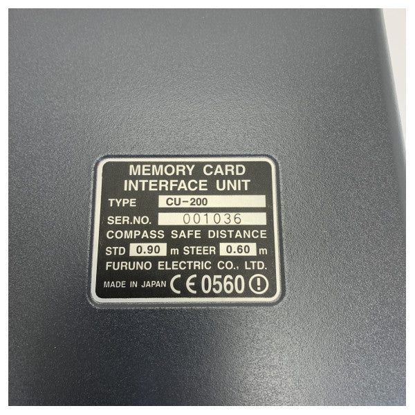 Furuno CU-200 Maritim Minnekort Grensesnitt Enhet - CP03-27431 
