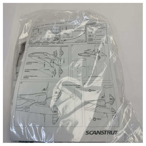 Uchwyt do masztu radarowego Scanstrut SC20 