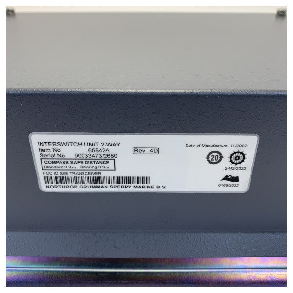 Jednostka radarowa Sperry Marine 65842A 2-kierunkowy przełącznik 
