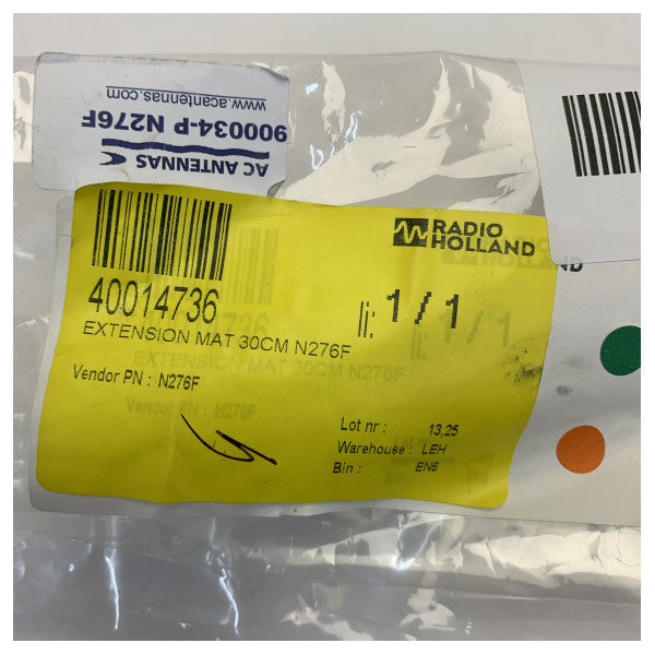 AC Antenna N276F 30CM Alumiininen antennin jatke 