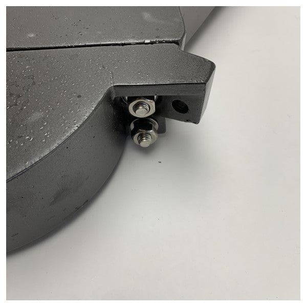 ソリマー450mmマリンクオドラント-船舶用耐久性スチール製ステアリングコントロール