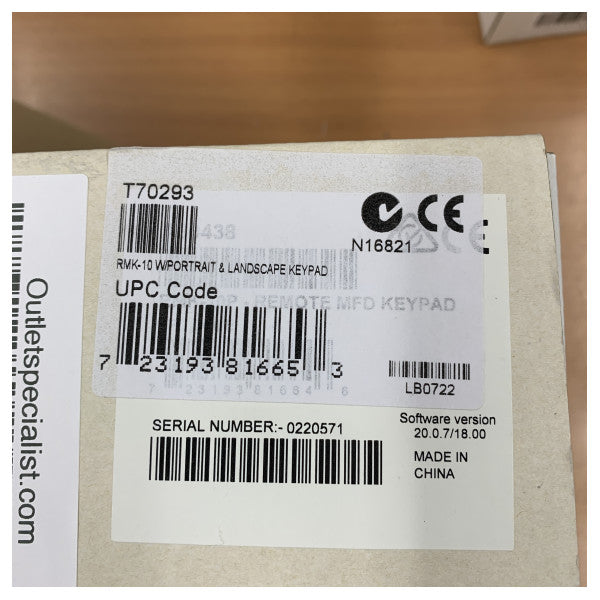 Raymarine T70293 RMK-10 Chartplotter | Pannell tal-Kontrollur MFD 