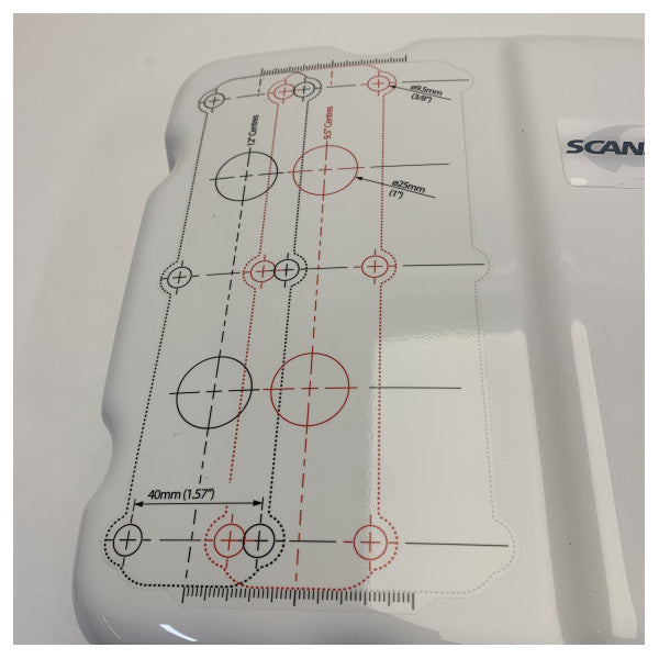 Pod de timón Scanstrut SPH-12D para plotter de cartas de 12 pulgadas 