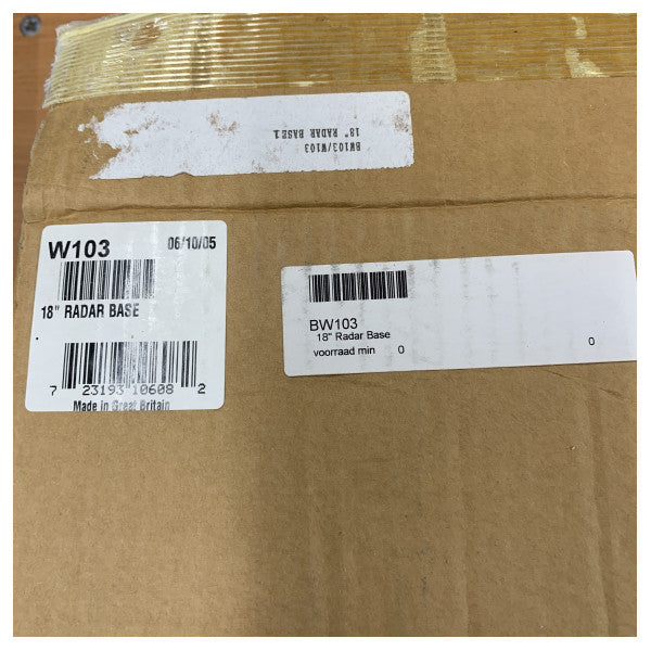 Raymarine W103 18-calowy radom bazowy Pathfinder dla M92650 - M92650-S 