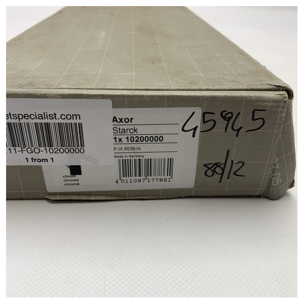 Hansgrohe Axor Starck Einloch-Bidet-Armatur 10200000 � Langlebige Chrom-Armatur für den maritimen Einsatz