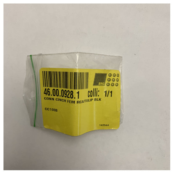 Висококачествен морски RCA конектор - издръжлив позлатен адаптер за аудио и видео кабели