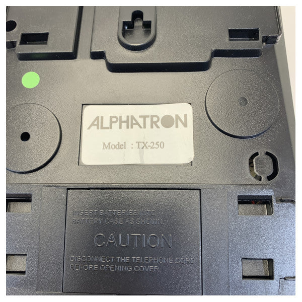 هاتف Alphatron AlphaConnect TX250 نسخة المكتب هاتف سلكي 